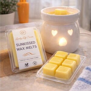 Sunkissed Soy Wax Melts, Aroma of laying out in the sun from Lovely Life Scents
